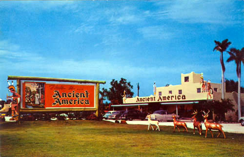 Postcard of Ancient America.