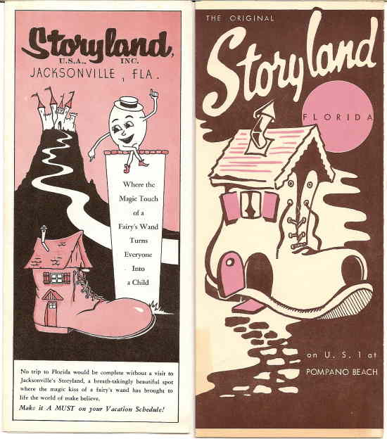 Storyland brochures